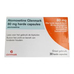 Атомоксетин 80 мг Европа :: Аналог Когниттера :: Glenmark капс. №30 в Назрани и области фото