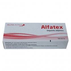 Альфатекс (Эубетал Антибиотико) глазная мазь 3г в Назрани и области фото